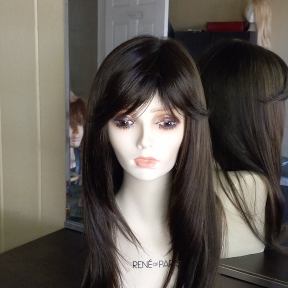 Angela Dark Chocolate Mono top wig - Picture 10 of 14